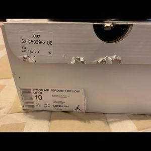 Nike Air black platform shoes